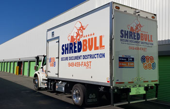 Santa Ana Shredding Truck